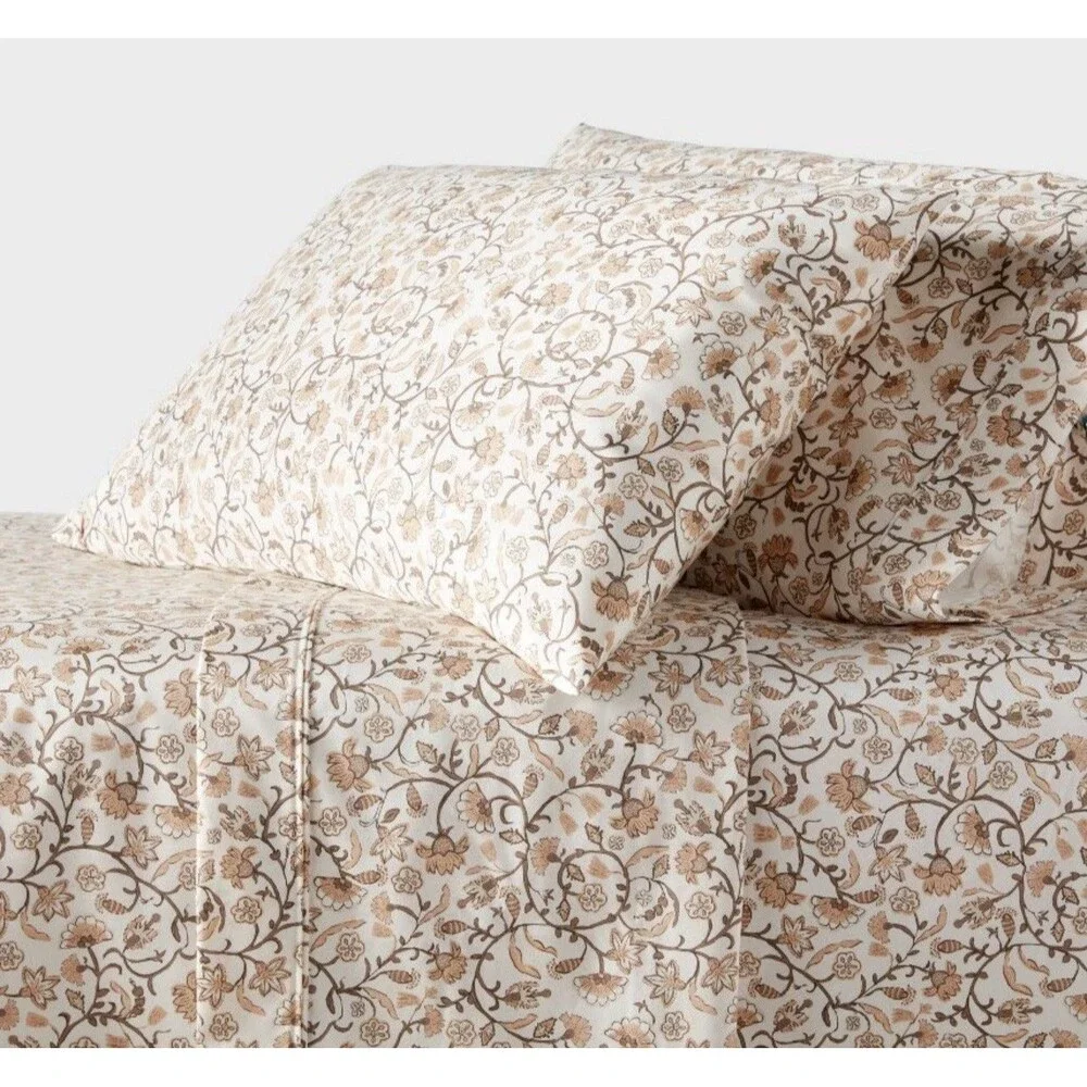Full 400 Thread Count Performance Sheet Set Cool Floral - Threshold NEW